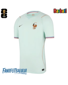 Franța Tricou Fotbal Replică Mondial 2026 Barbati Deplasare